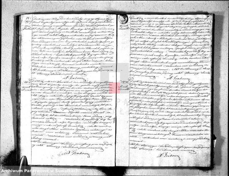 image.from.unit.number "Księga Duplikat Urzędnika Stanu Cywilnego Wyznania Ewangelickiego Okręgu Suwałki w Powiecie Dąbrowskim Obwodzie i Gubernii Augustowskiey na Rok 1839."