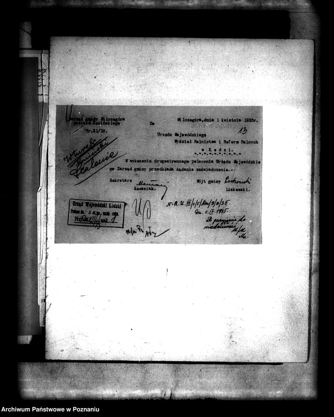 Obraz 17 z jednostki "Zniesienie służebności w osadzie Wilczyn"