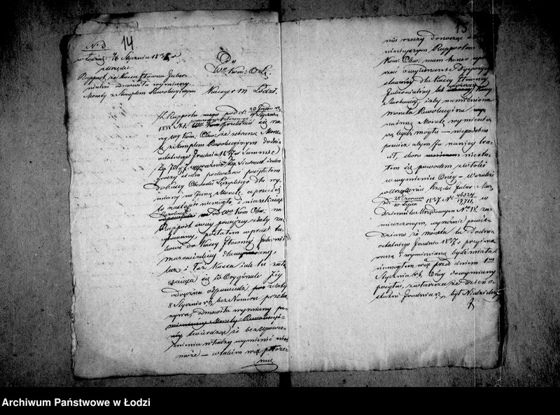 Obraz 14 z jednostki "Akta tyczące się monet"