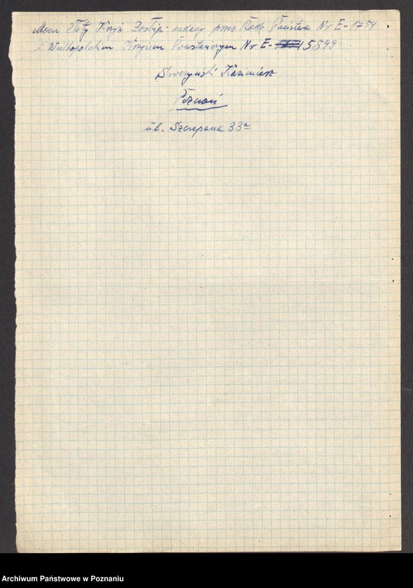 Obraz 16 z jednostki "Życiorysy powstańców wielkopolskich: S - tom V /Sroczyński Kazimierz - Staszak Jan/."