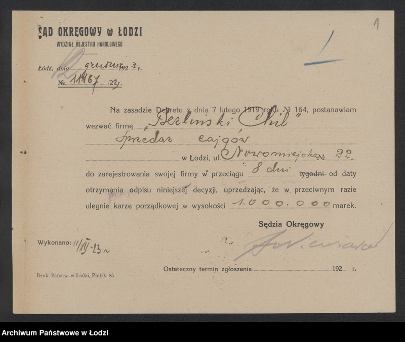 Obraz 3 z jednostki "Chil Wolf Berliński – sprzedaż towarów bawełnianych"