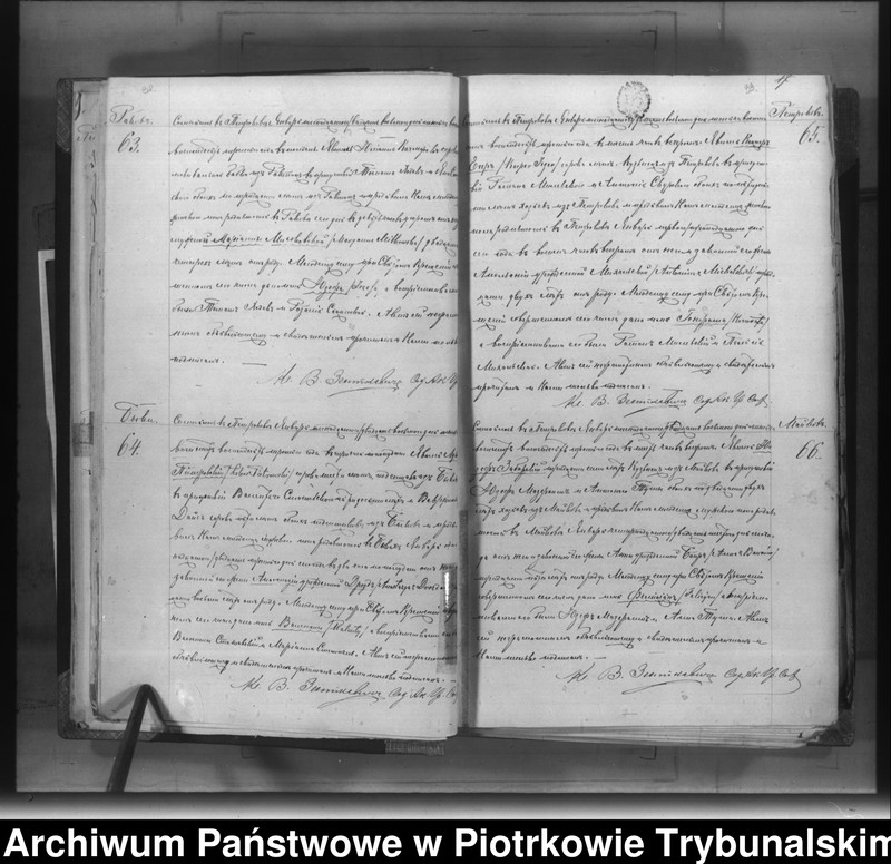 Obraz 19 z jednostki "[Księga duplikat aktów urodzonych, zaślubionych i zmarłych]"