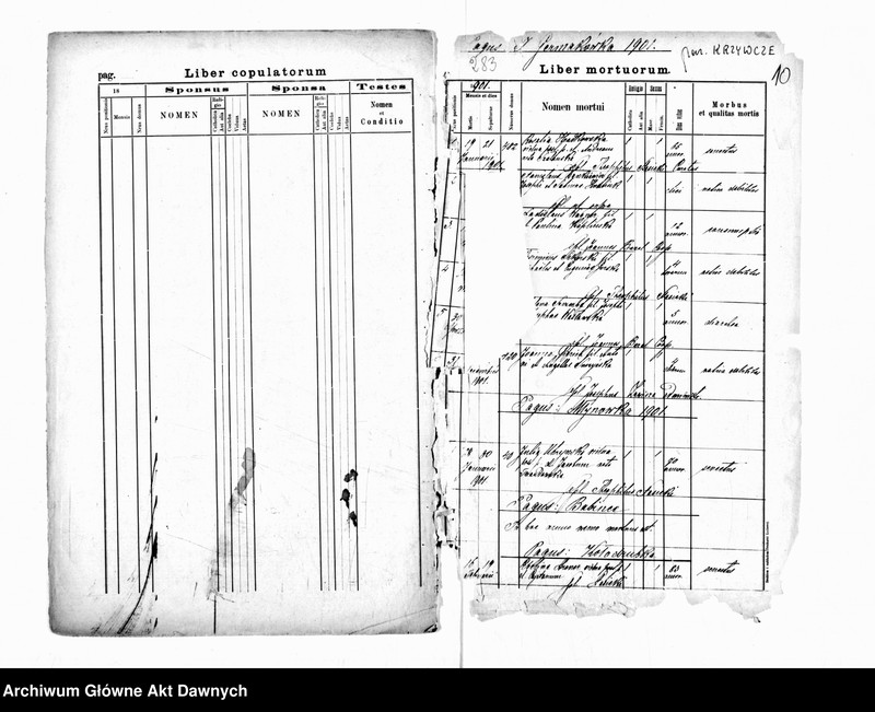 image.from.unit.number "Parafia: Krzywcze. Dekanat: Borszczów. Kopie z ksiąg metrykalnych śl., zg. dla całej parafii (miasto Krzywcze i wsie)."