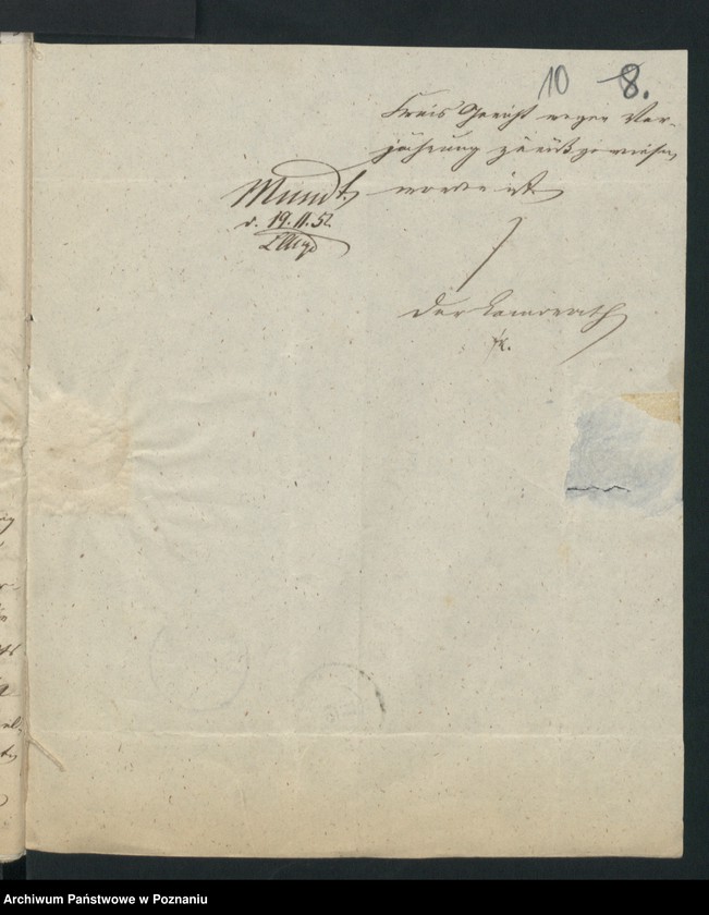 Obraz 13 z jednostki "A. betr. Franz Cramer, stud. theol. et phil. aus Posen zeitweilig beim Gutsbesitzer Xaver von Zakrzewski in Ciechowo"