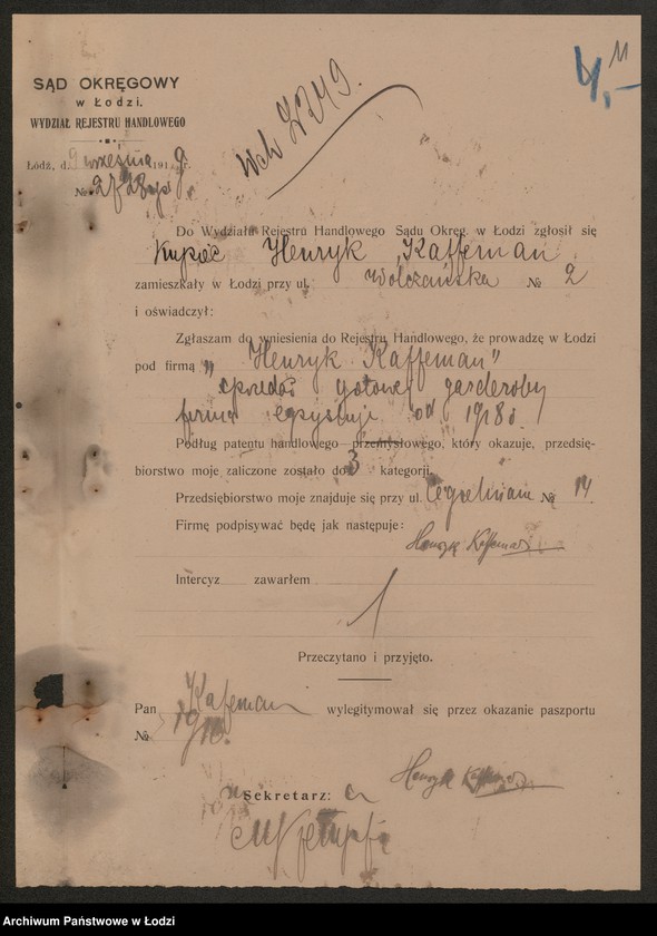 Obraz 13 z jednostki "Henryk Kaffeman – sprzedaż gotowej garderoby"