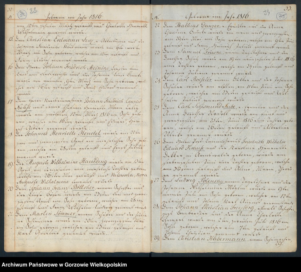 image.from.unit.number "Geborne und Copulirte in der Gemeine der Concordien Kirche zu Landsberg an der Warthe (dotyczy Lutherischen Gemeine)"