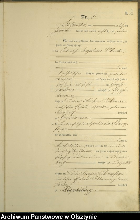 image.from.unit.number "Heiraths-Haupt-Register Nr 1 - 13"