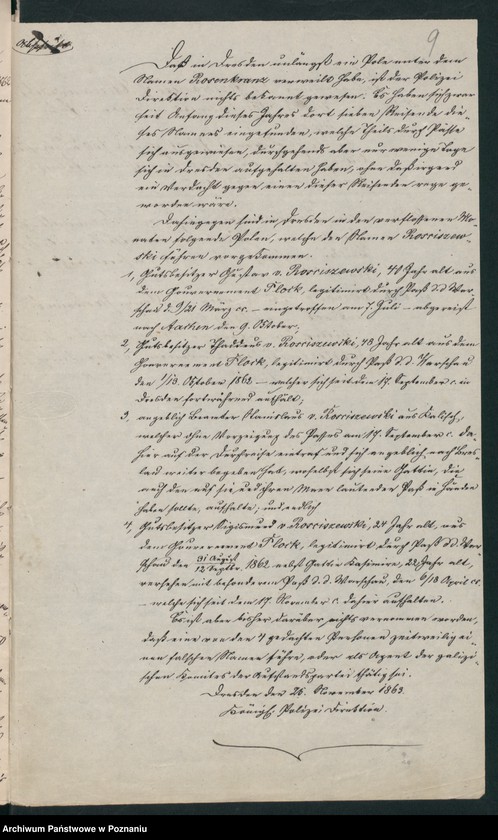 Obraz 12 z jednostki "A. betr. Familie Rościszewski /Rosenkranz/"