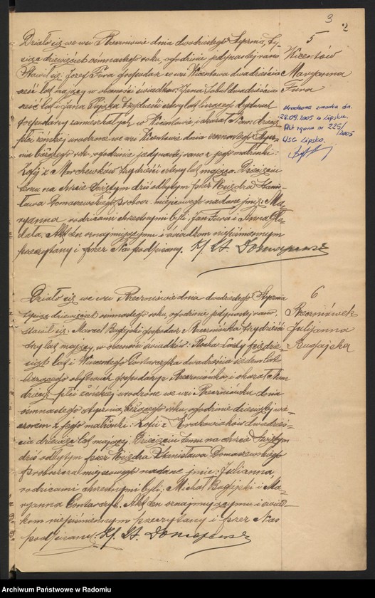 image.from.unit.number "[Duplikat akt urodzonych, zaślubionych i zmarłych parafii Rzeczniów za 1918 r.]"