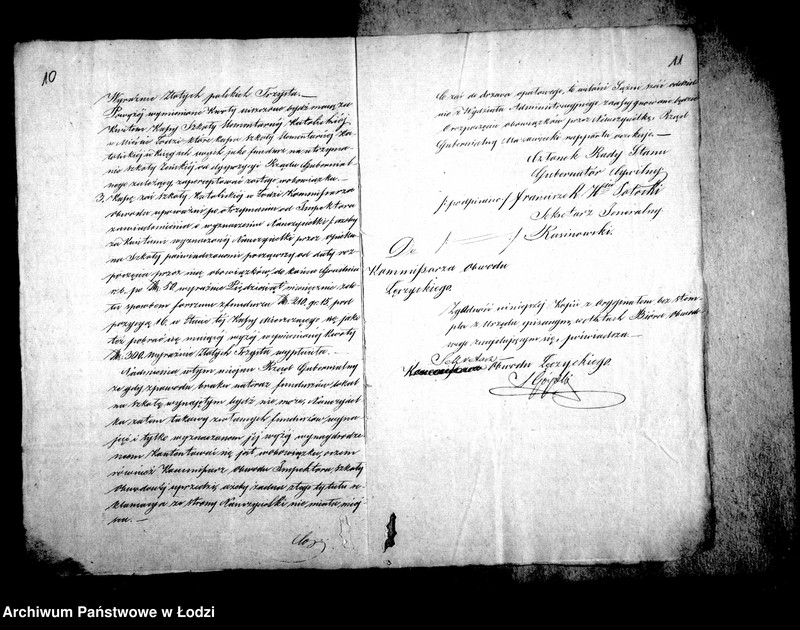 Obraz 13 z jednostki "Dowody do usprawiedliwienia rachunków kasy szkoły elementarnej katolickiej miasta Łodzi co co przychodów i rozchodów za lata 1840-1850"