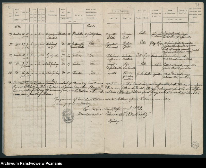 Obraz 18 z jednostki "Księga urodzeń"