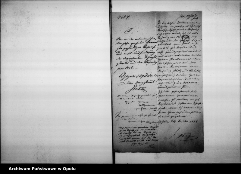 Obraz 5 z jednostki "Acta betreffend die Revision der Rechnungen der Domherr Franz Paulschen Schulstiftung und Ertheilung der Decharge für den Rendanten pro 1858 - 1862"