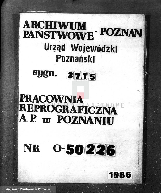 Obraz 1 z jednostki "Nadzór nad gospodarką w lasach L. Kanteckiego Kania powiat ostrowski"