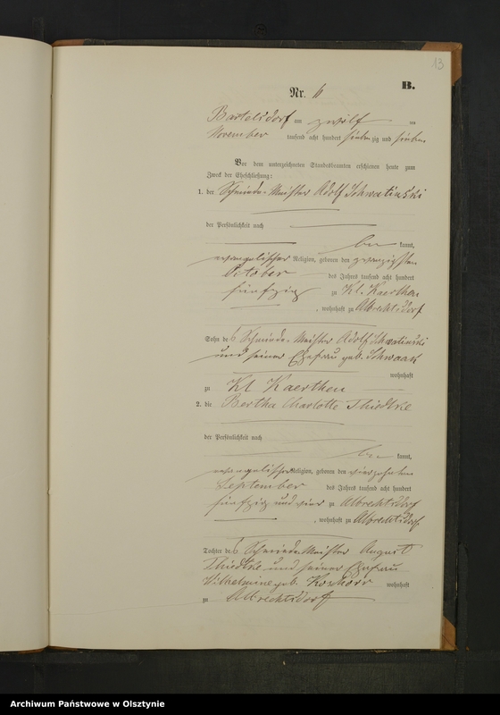 image.from.unit.number "Heiraths-Neben-Register Nr 1 - 10"