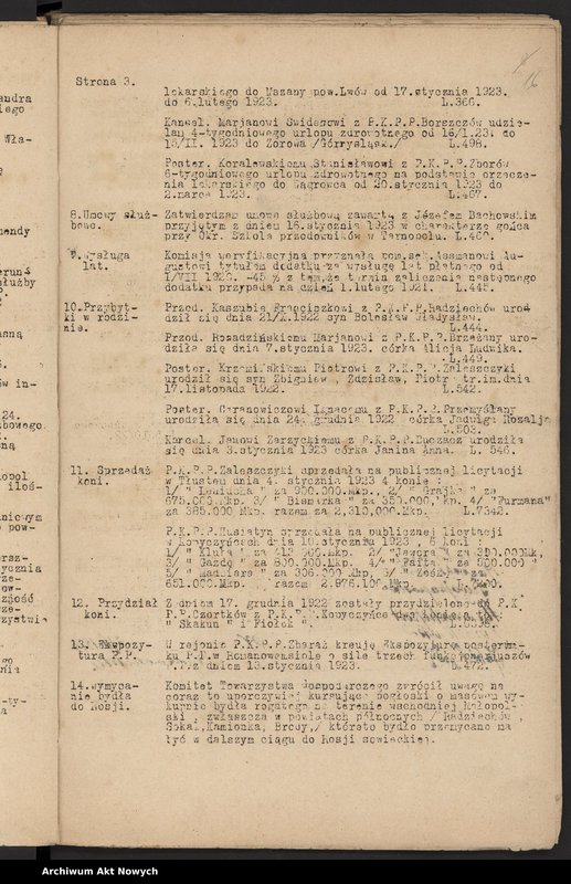 image.from.unit.number "[Rozkazy Komendanta Policji Państwowej IX Okręgu w Tarnopolu. (Nr 1-80/1923)]"