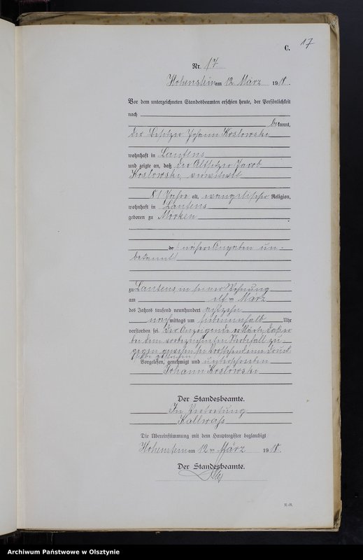 image.from.unit.number "Sterbe-Neben-Register Nr 1 - 223"