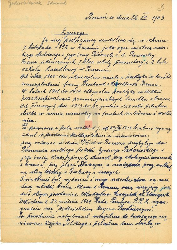 Obraz 18 z jednostki "Życiorysy powstańców wielkopolskich: G - tom lll /Goćwiński Wacław - Górski Marian/."