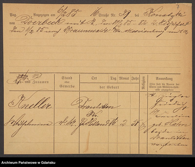 image.from.unit.number "Karty meldunkowe: Kneller - Knoblauch"