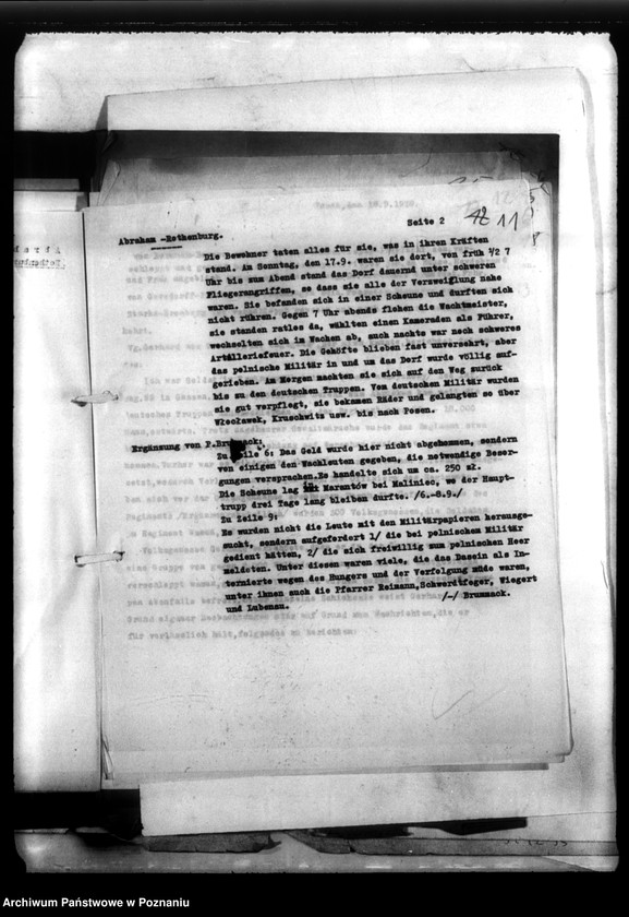 Obraz 14 z jednostki "Berichte über Verhaftungen, Misshandlungen usw."