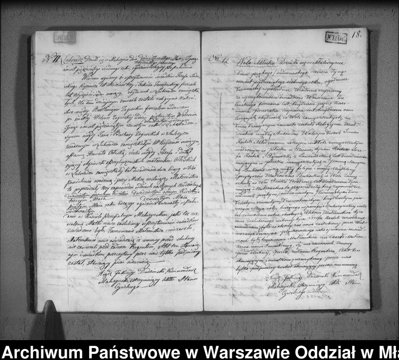 Obraz 20 z jednostki "Akta urodzin, małżeństw i zgonów"