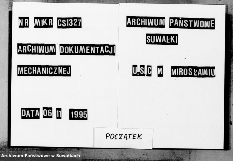 image.from.unit.number "Kniga Duplikat Aktov Graždanskago Sostojanija Miroslavskago Rimsko- Katoličeskago Prichoda o Rodivšichsja, Brakosočetavšichsja i Umeršich za 1890 god"