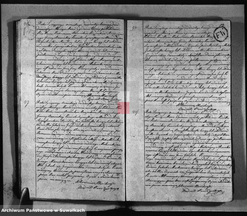 Obraz 15 z jednostki "Akta Urodzonych Gminy Berznickiey Roku 1823 od 1-go Stycznia do 31 Grudnia"