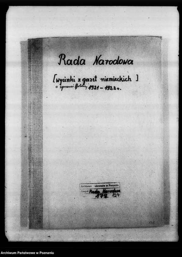 Obraz 4 z jednostki "Wycinki prasowe różnej treści o sprawie polskiej z gazet niemieckich."