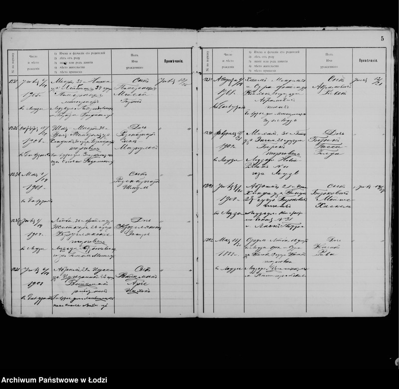 Obraz 9 z jednostki "[Księga urodzeń]"