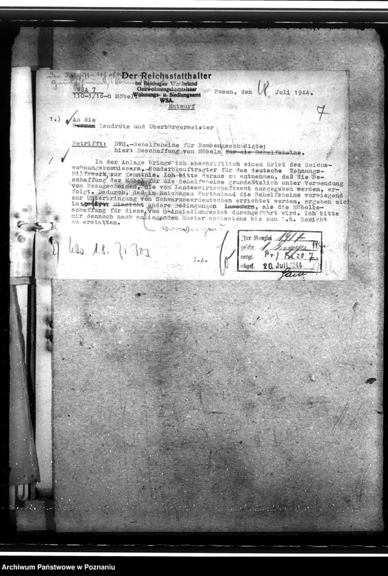 Obraz 12 z jednostki "DWH - Möbel für Behelfsheime"