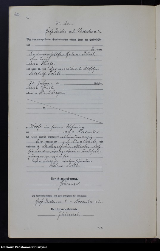 image.from.unit.number "Sterbe-Neben-Register Nr 1 - 24 [ Księga zgonów - wtóropis ]"