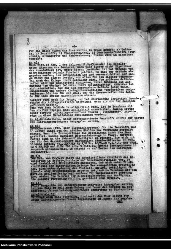 Obraz 12 z jednostki "D. W. H. - Fertigung von Betonelementen für DWH. Massivheme. Mithilfe der Wehrmacht beim DHW. Leihpferde an die Bauhilfe der Deutschen Arbeitsfront"