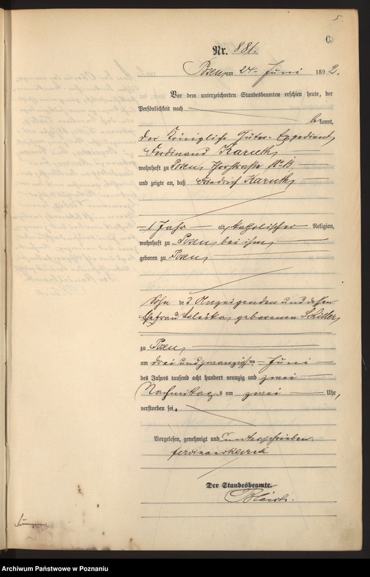 Obraz 8 z jednostki "Księga zgonów t. III"