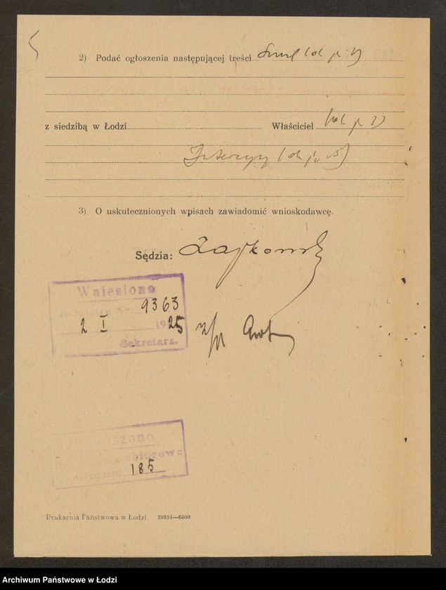 Obraz 7 z jednostki "Szmul Goldsztajn – sprzedaż naczyń kuchennych"