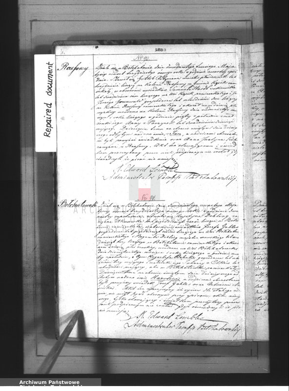 image.from.team "Akta stanu cywilnego Parafii Ewangelicko - Augsburskiej w Bełchatowie"
