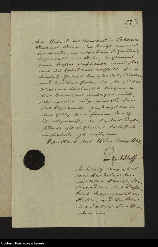 Obraz 15 z jednostki "[Berechnungen fur das Militärlazarett]"