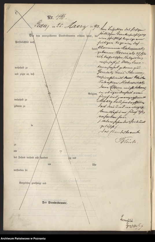 Obraz 19 z jednostki "Księga zgonów t. II"