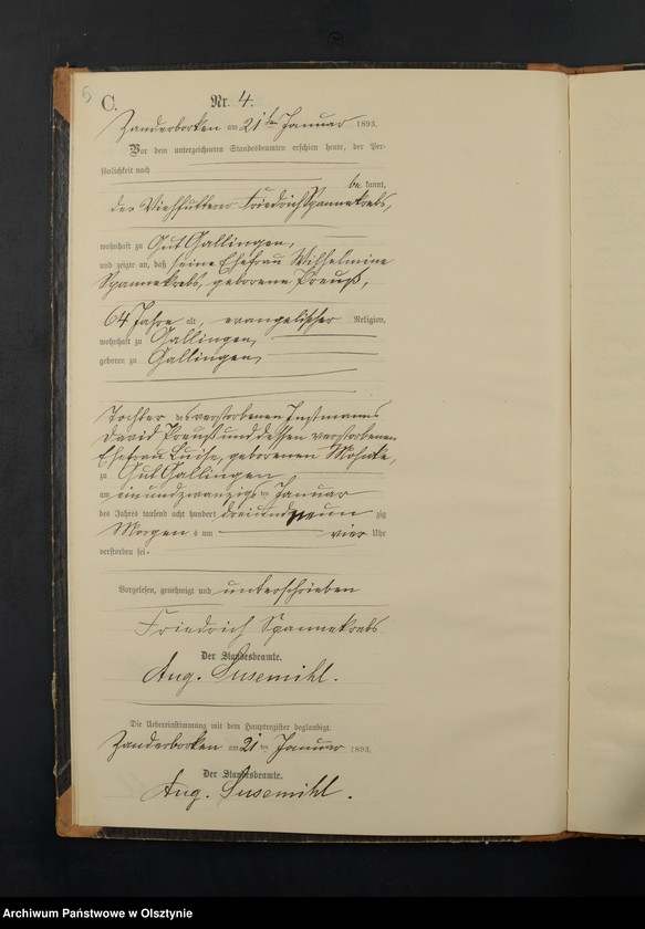 image.from.unit.number "Sterbe-Neben-Register Nr 1 - 53"