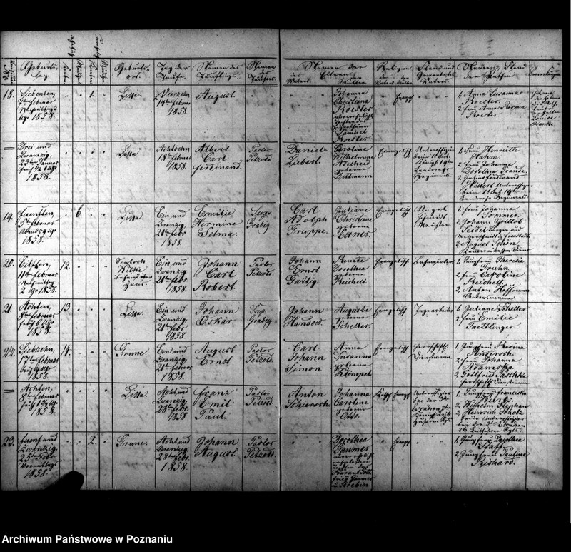 Obraz 17 z jednostki "Duplikat der Getrauten, Gebornen u. Verstorbenen"