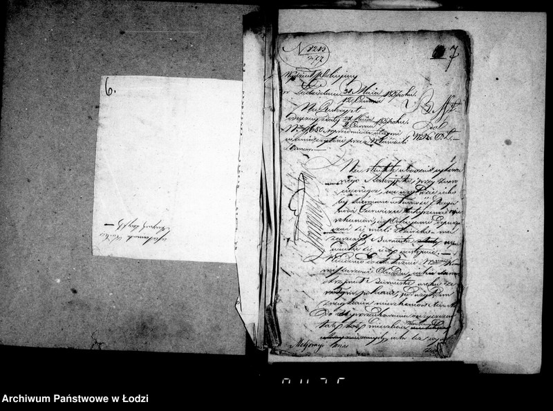Obraz 10 z jednostki "Akta ławnika czynnego osady rękodzielniczej Łódki tyczące się melioracji miasta i nazwy ulic"