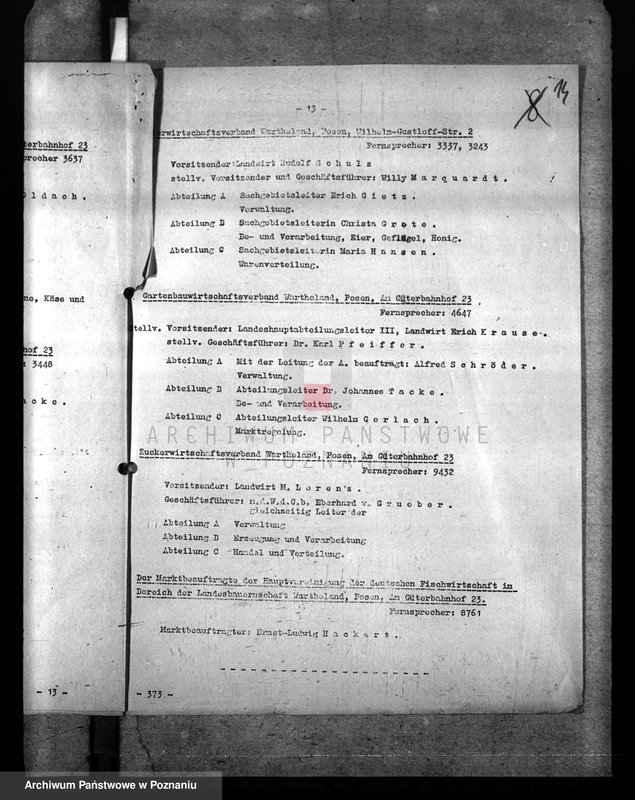 Obraz 20 z jednostki "Gliederungsplan der Landesbauernschaft Wartheland"