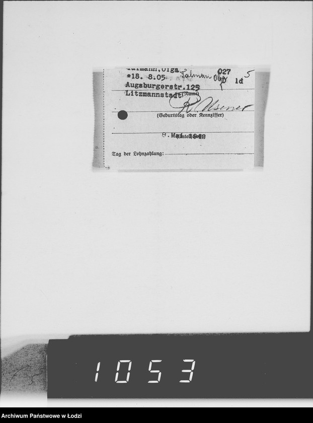 Obraz 9 z jednostki "Quittungen über Abschlage Vollzahlungen für Arbeiter"