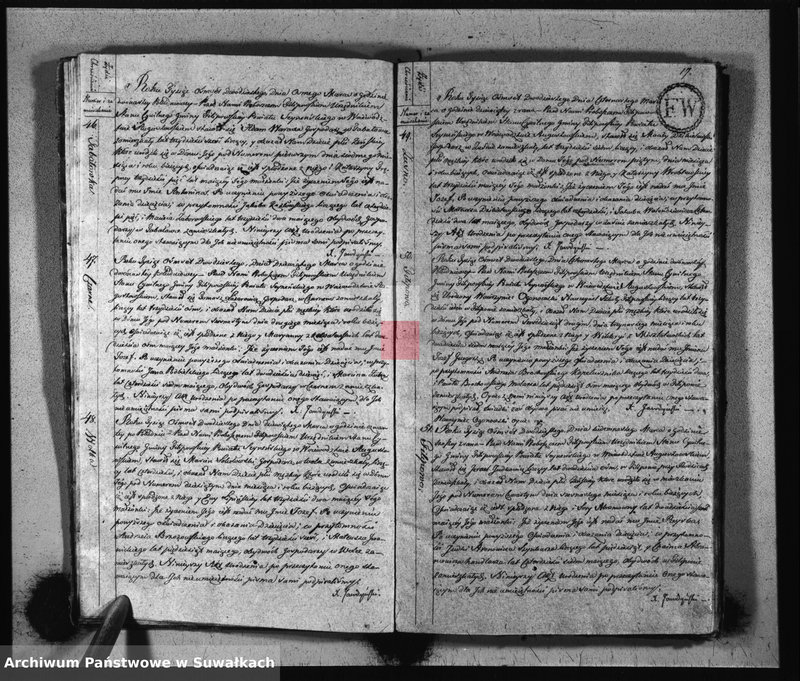 Obraz 11 z jednostki "Akta Urodzenia Gminy Filipowskiey od d. 1 Stycznia do dn. 31 Grudnia 1820 r."