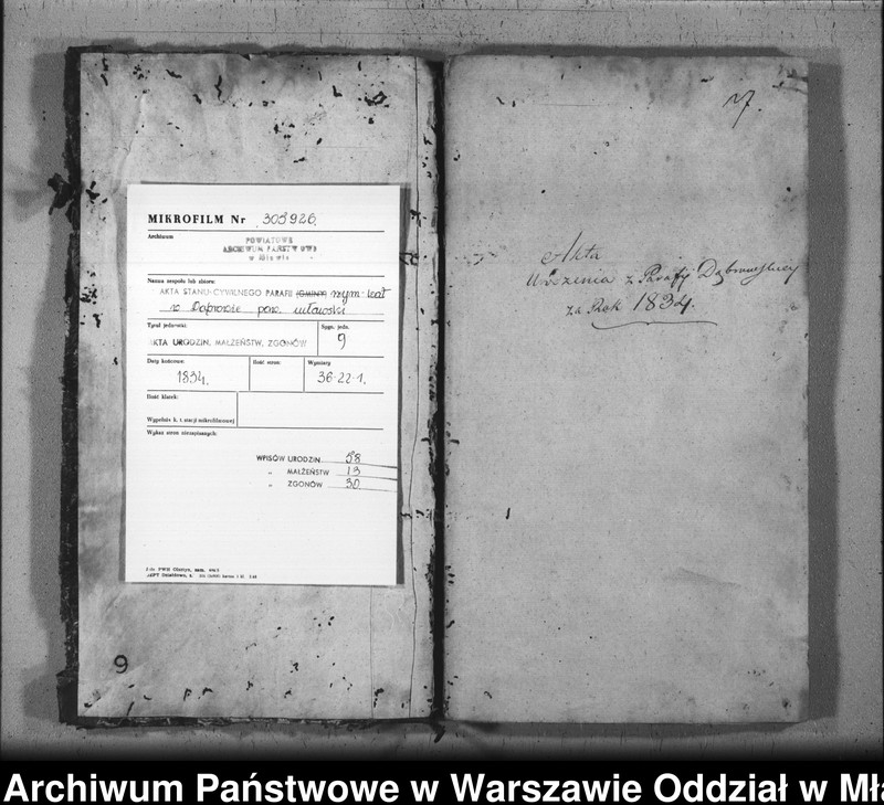 image.from.unit.number "Akta urodzeń, małżeństw i zgonów"