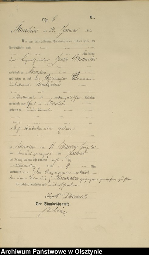 image.from.unit.number "Sterbe-Haupt-Register Nr 1 - 240"