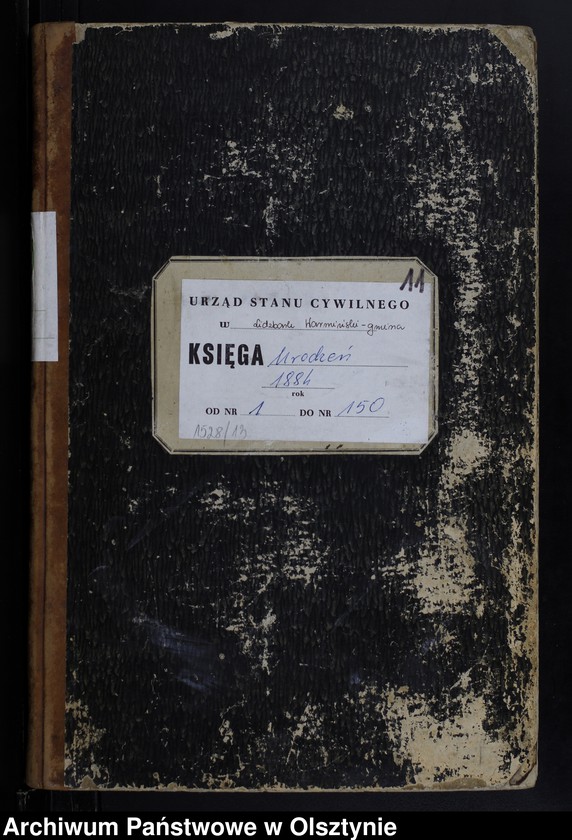 image.from.unit.number "Geburts-Haupt-Register Nr 1 - 150"