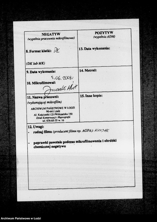 Obraz 3 z jednostki "Akta urodzeń"