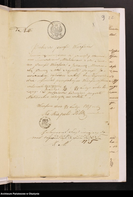 image.from.unit.number "Annexa z Parafii Janowieckiej z Roku 1857"