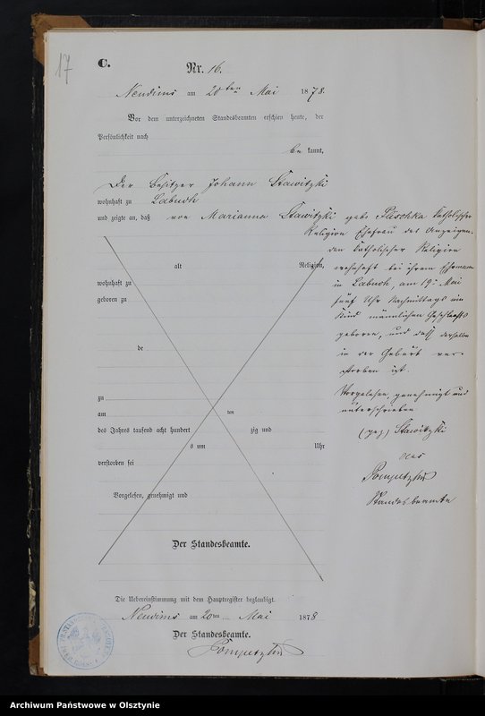 image.from.unit.number "Sterbe-Neben-Register Nr 1 - 47"