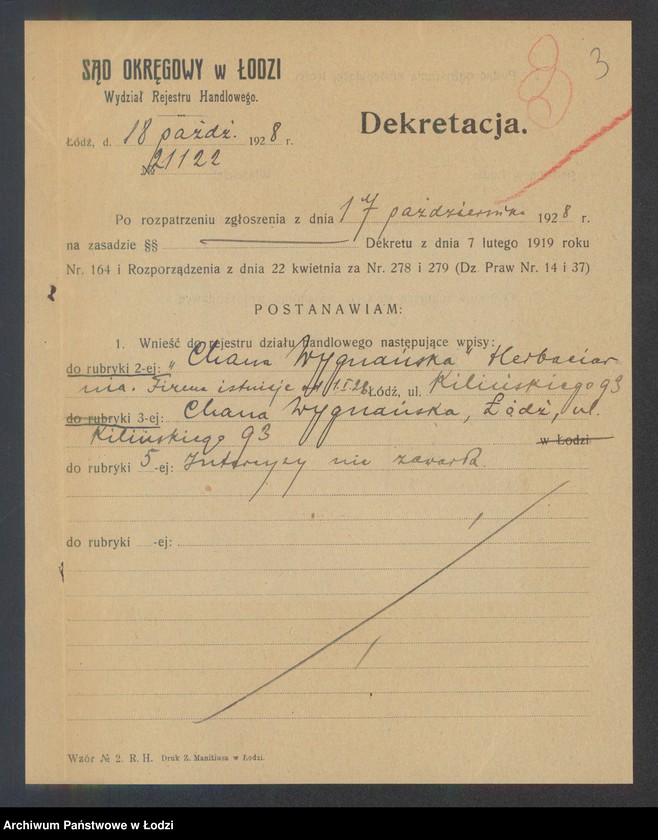 image.from.unit.number "Chana Wygnańska – herbaciarnia"