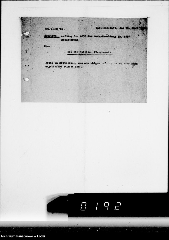 Obraz 7 z jednostki "[Zlecenia, rachunki i korespondencja w sprawie dostaw zamówionych towarów]"